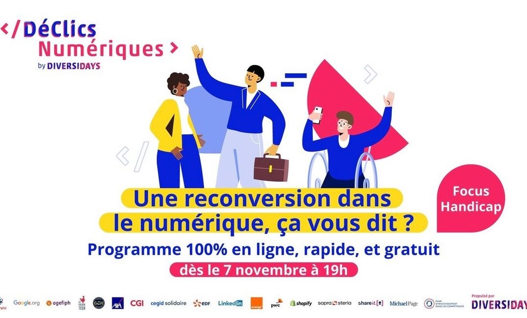 Lancement du programme DéClics Numériques en Ile-de-France en partenariat avec Pôle emploi Ile-de-France