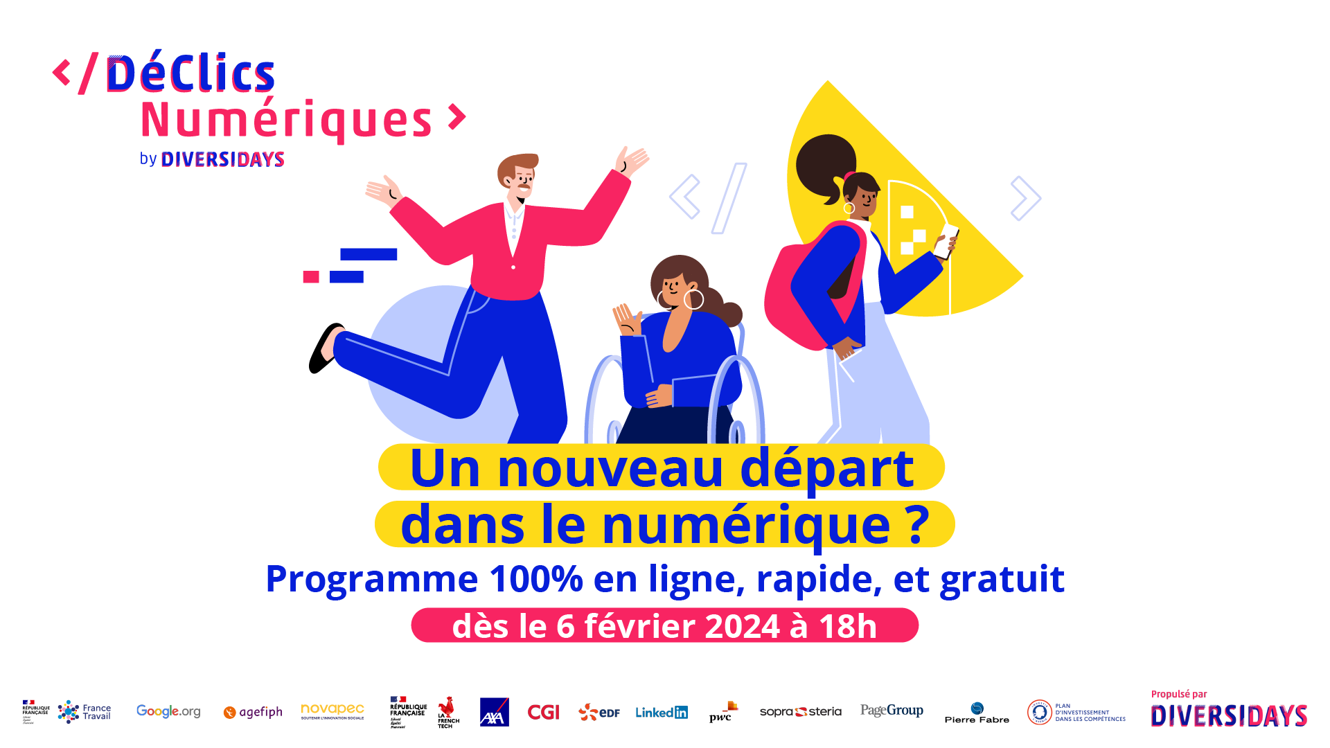 DéClics Numériques débarque après la semaine des métiers du numérique !