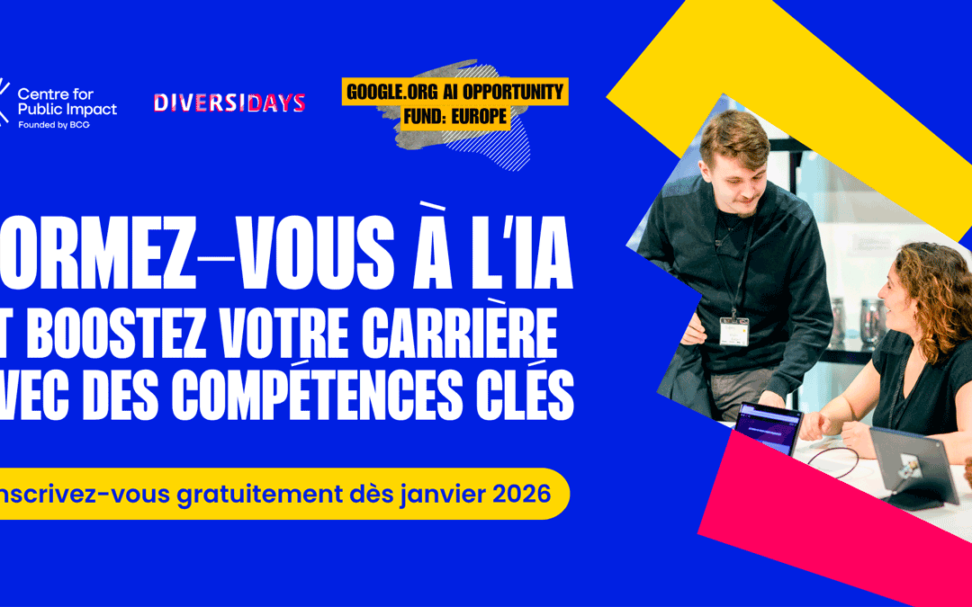 Visuel de présentation du programme Google AI Opportunity Fund Diversidays